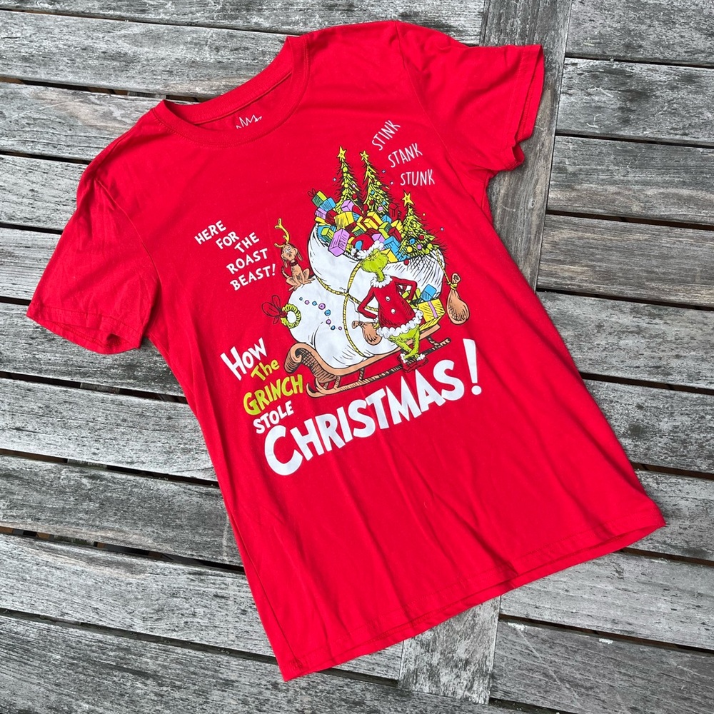 Grinch Christmas Tee